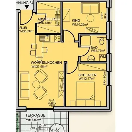 Сasa de vacaciones Holiday Apartment With 2 Bedrooms *